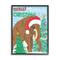 Stupell Industries Totally Mammoth Christmas Scene Framed Giclee Art